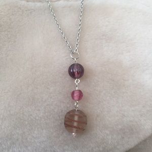 Necklace Napal Lamwork glass beads!!